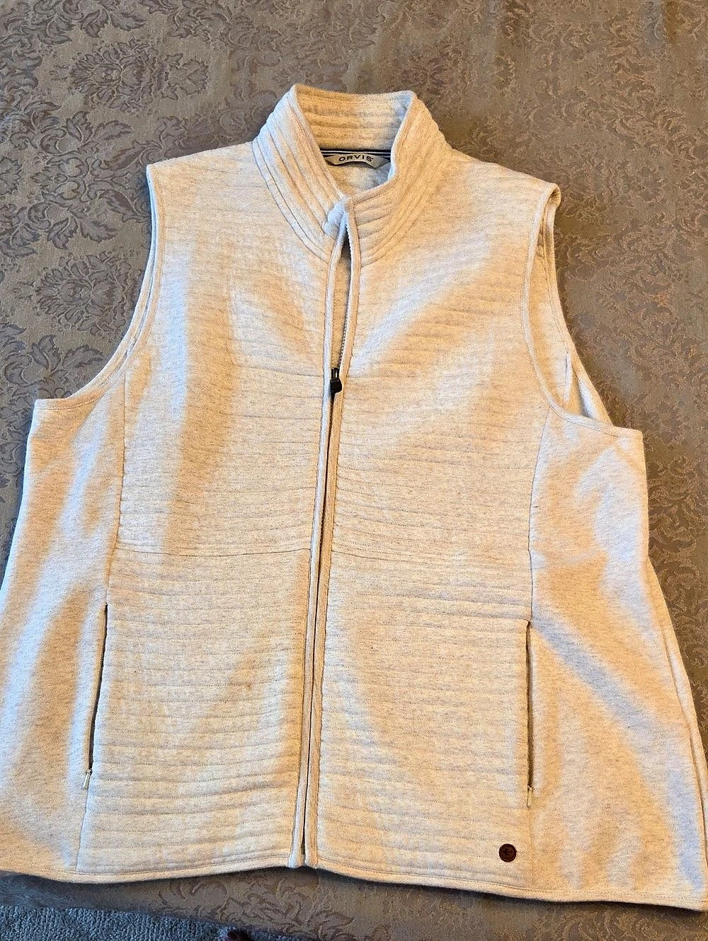 Orvis Women's Vest in Beige Size XL Like New